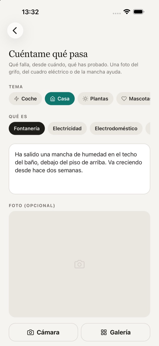 Motor: pantalla 1